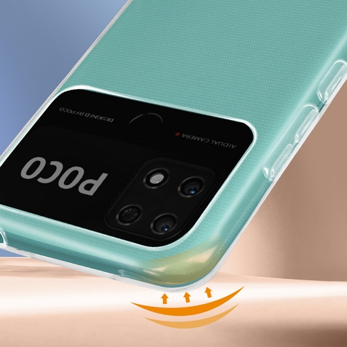 Силиконов калъф за Xiaomi Poco C40, 0.5mm, Прозрачен