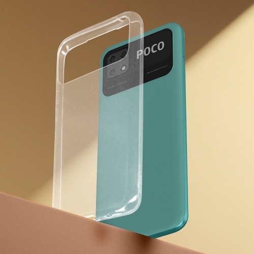 Силиконов калъф за Xiaomi Poco C40, 0.5mm, Прозрачен