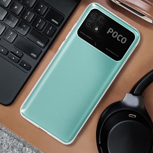 Силиконов калъф за Xiaomi Poco C40, 0.5mm, Прозрачен