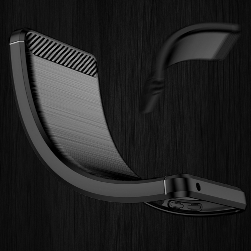 Силиконов Калъф Carbon за Xiaomi Poco C40, Черен