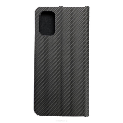 Калъф Тефтер Carbon LUNA за Samsung Galaxy A15, Черен