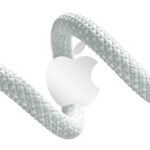 Кабел APPLE от USB-C към USB-C, 60W, 1m, MQKJ3ZM A, Бял, bulk