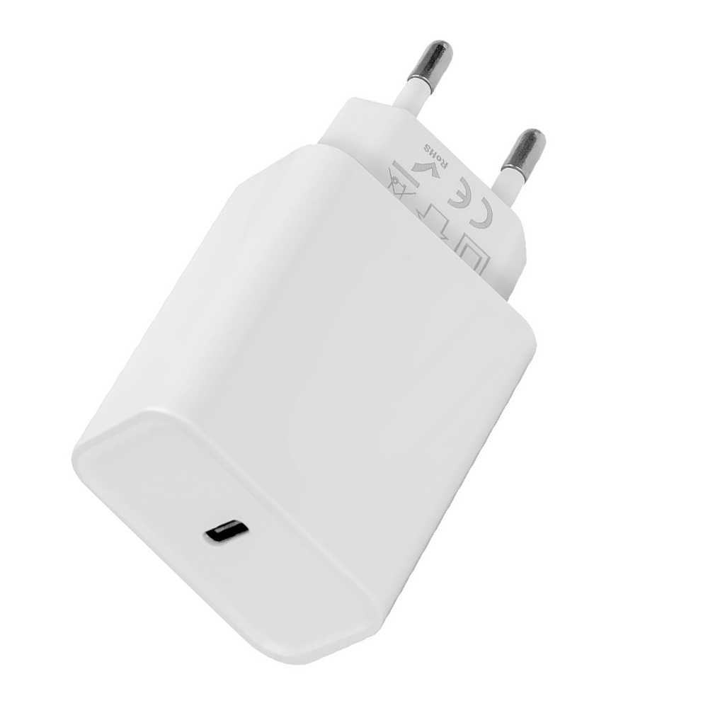 Зарядно OBAL-ME Wall Charger, USB-C, 20W, Бял