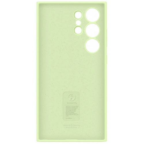 Калъф Samsung Silicone Cover за Samsung Galaxy S24 Ultra, EF-PS928TGE, Лайм