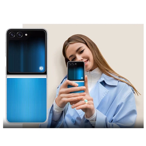 Калъф Samsung FlipSuit за Samsung Galaxy Z Flip 5, EF-ZF31CTE, Прозрачен