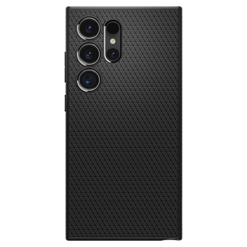 Удароустойчив Калъф Spigen Liquid Air за Samsung Galaxy S24 Ultra, ACS07287, Matte, Черен