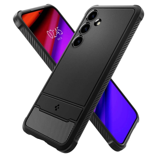 Калъф Spigen Rugged Armor за Samsung Galaxy S24 Plus, ACS07326, Черен