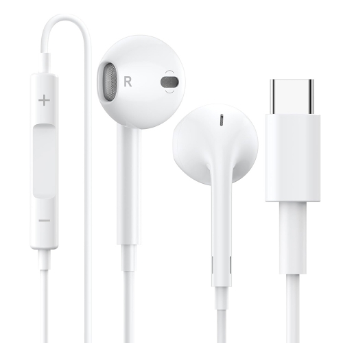 Phone EarPods USB-C Audio Stereo HF, MTJY3ZM A, Бял, Bulk
