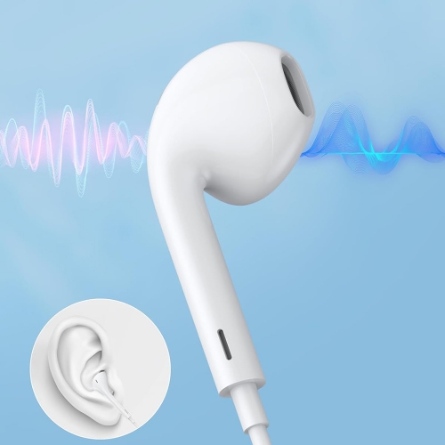 Phone EarPods USB-C Audio Stereo HF, MTJY3ZM A, Бял, Bulk