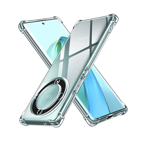 Силиконов калъф Techsuit за Honor Magic6 Lite, Прозрачен