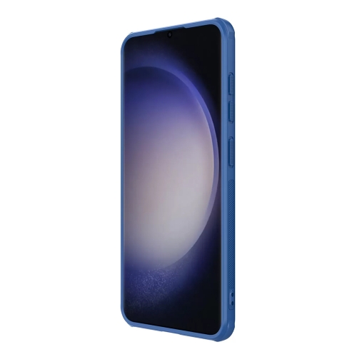 Удароустойчив калъф Nillkin за Samsung Galaxy S24, Super Frosted Shield Pro, Син