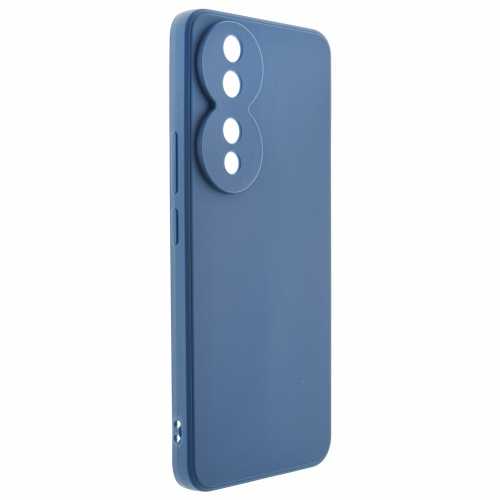 Силиконов калъф Matt за Huawei Honor 90 5G, Тъмно син