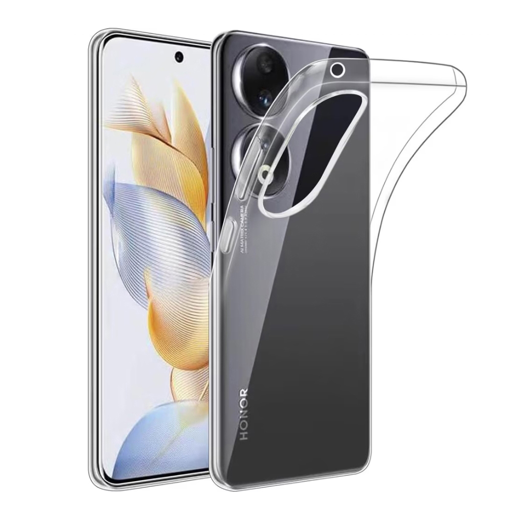 Силиконов калъф за Honor 90 5G, 1mm, Прозрачен