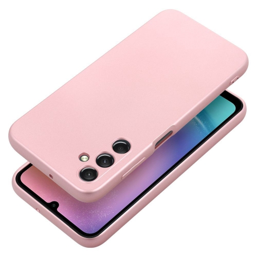 Силиконов калъф METALLIC за Samsung Galaxy A25, Розов