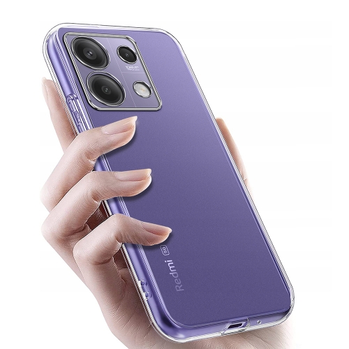 Силиконов калъф за Xiaomi Redmi Note 13 Pro 5G, 2mm, camera protection, Прозрачен