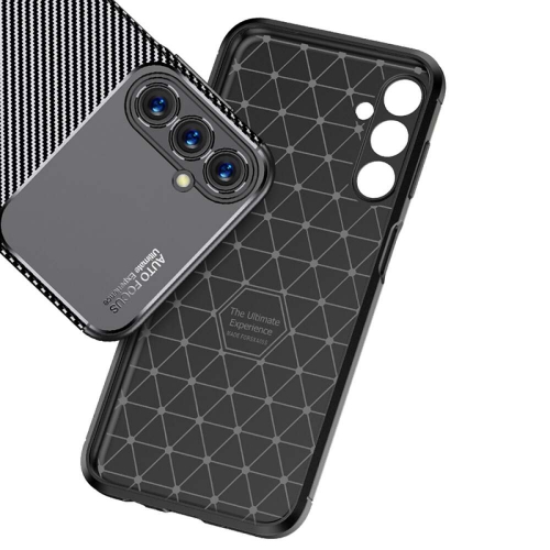 Силиконов калъф Carbon Fiber Texture за Samsung Galaxy A05s, Черен