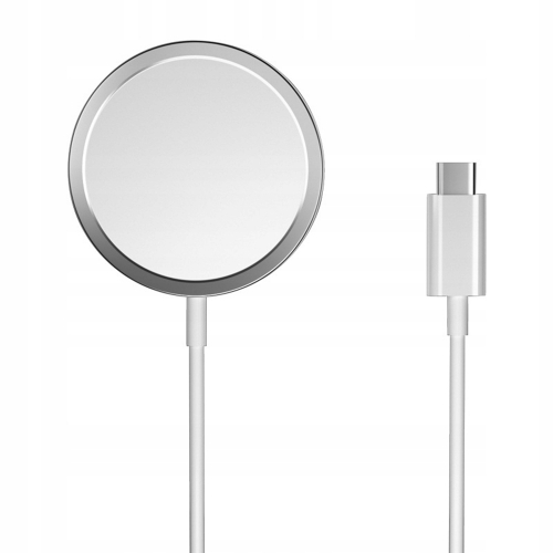Безжично зарядно Prestico MS1, MagSF Wireless, 15W, Бял