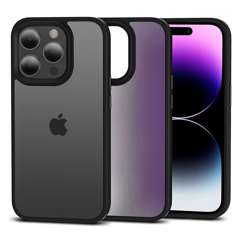 Удароустойчив калъф TECH-PROTECT Magmat за iPhone 15 Pro Max, Черен