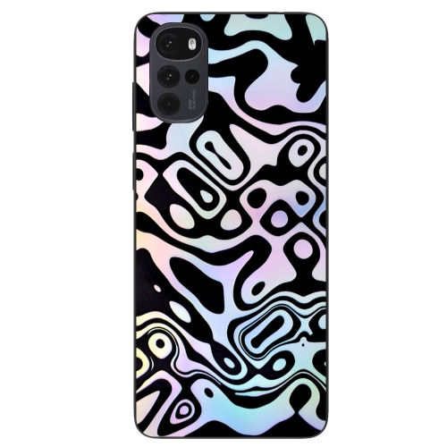 Фолио Протектор за Motorola Moto G22, Abstract Hologram