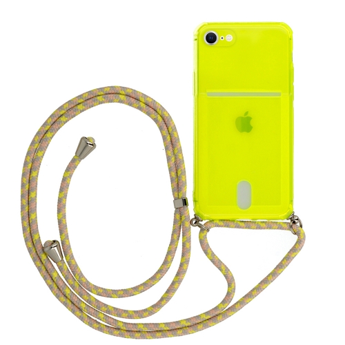 Силиконов калъф Strap Fluo Case за iPhone 7 / 8/SE 2020/SE 2022, Жълт