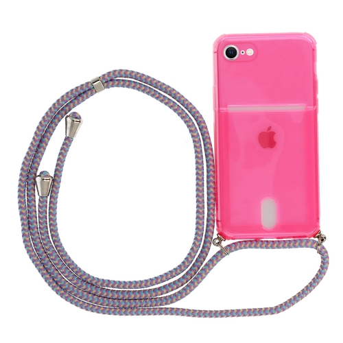 Силиконов калъф Strap Fluo Case за iPhone 7 / 8/SE 2020/SE 2022, Розов