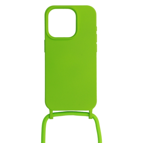 Силиконов калъф Strap Silicone за iPhone 13 Pro Max, Зелен