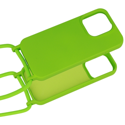 Силиконов калъф Strap Silicone за iPhone 13 Pro Max, Зелен