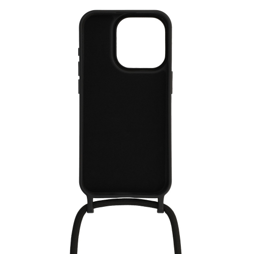 Силиконов калъф Strap Silicone за iPhone 14 Pro Max, Черен