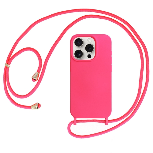 Силиконов калъф Strap Silicone за iPhone 14 Pro Max, Розов