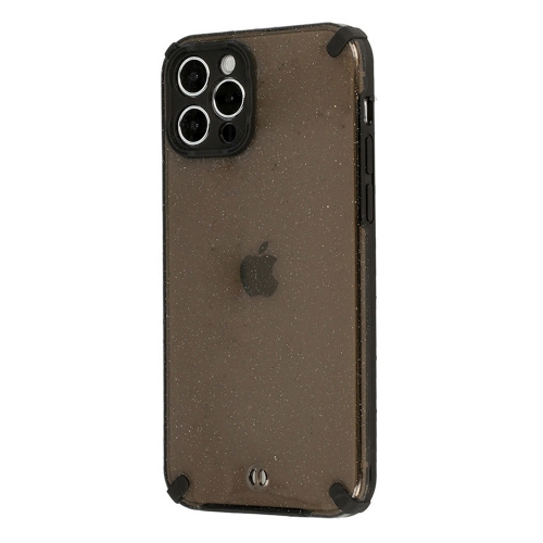 Удароустойчив калъф Armor Glitter за iPhone 11 Pro, Черен