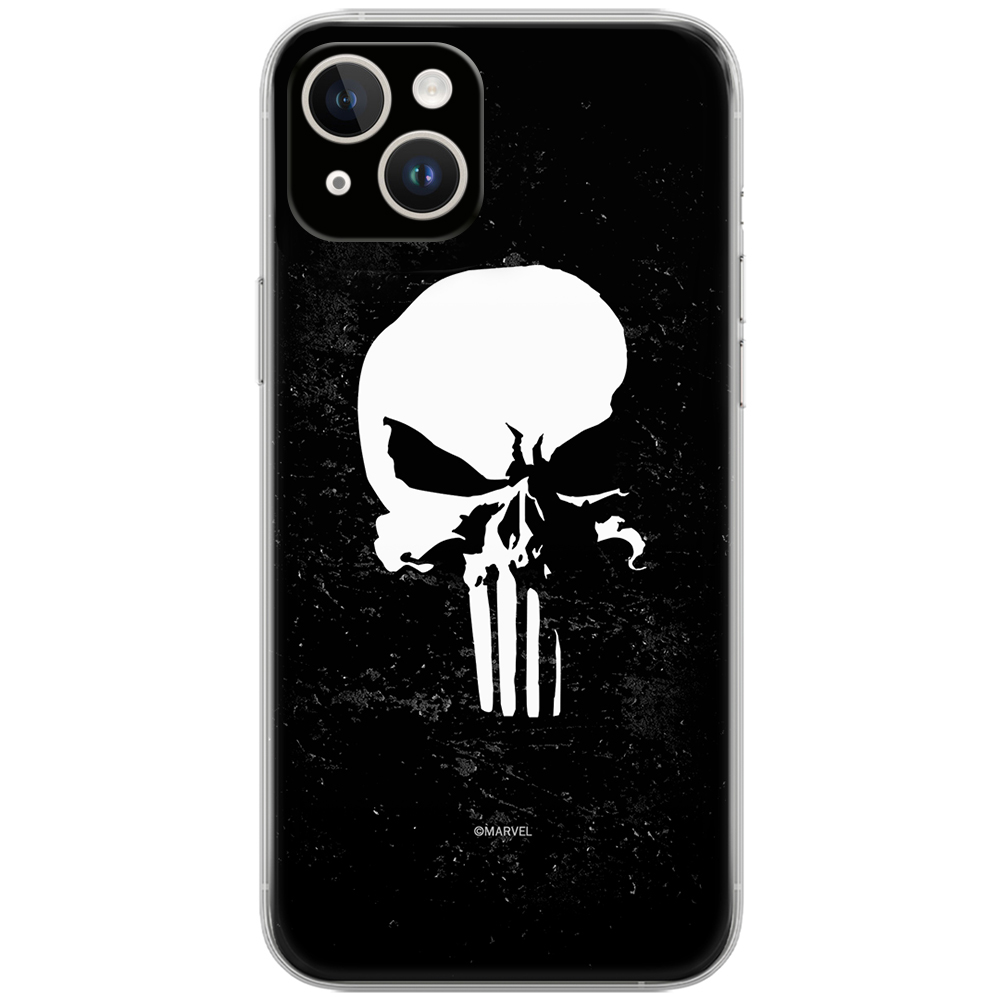 Калъф Punisher за Iphone 15, Черен