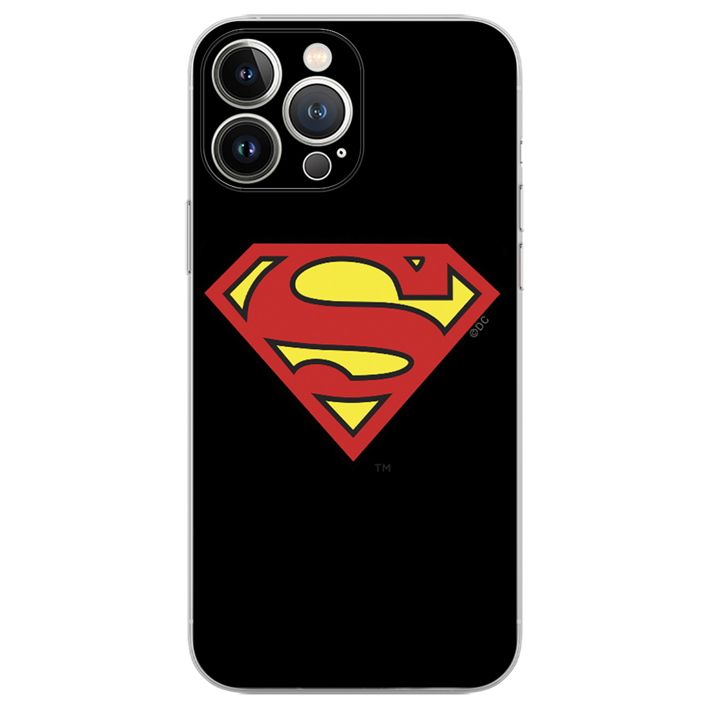 Калъф Superman за Iphone 14 Pro, Черен