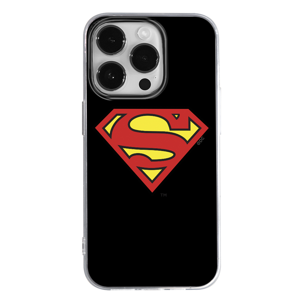Калъф Superman за Iphone 13 Pro, Черен