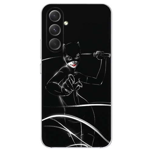 Калъф Catwoman за Samsung Galaxy A14, Черен