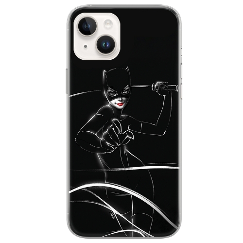 Калъф Catwoman за Iphone 15, Черен