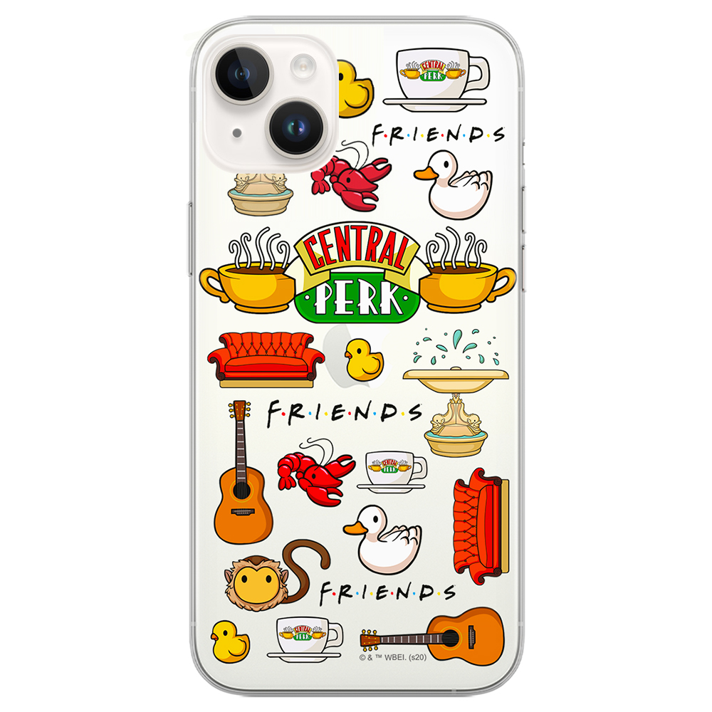 Калъф Friends за Iphone 14, Прозрачен
