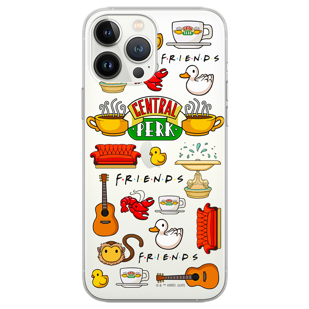 Калъф Friends за Iphone 14 Pro, Прозрачен