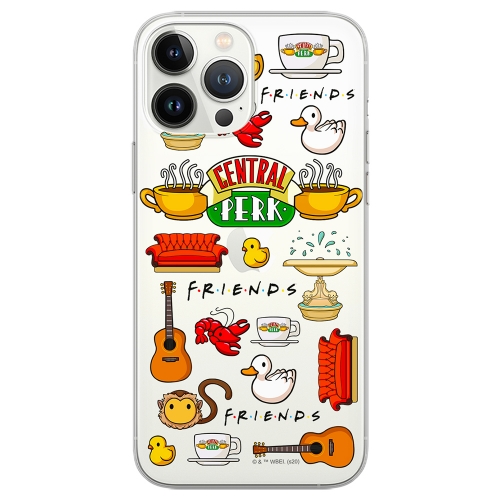 Калъф Friends за Iphone 14 Pro, Прозрачен