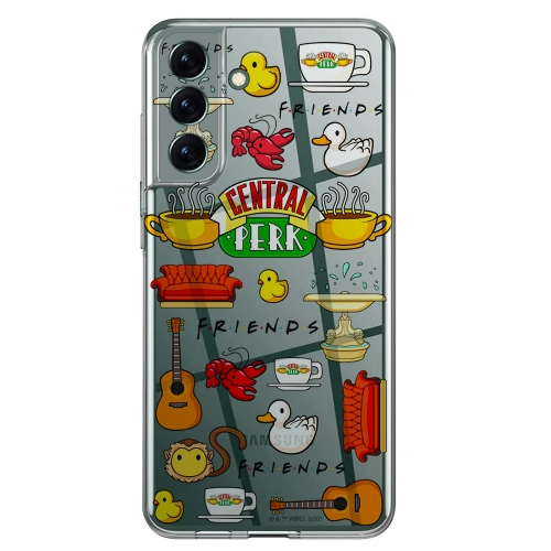 Калъф Friends за Samsung Galaxy S22, Прозрачен