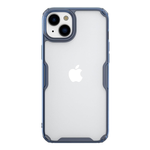 Удароустойчив калъф Nillkin Nature TPU Pro за Iphone 15, Син