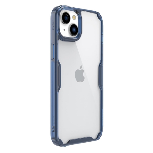 Удароустойчив калъф Nillkin Nature TPU Pro за Iphone 15, Син