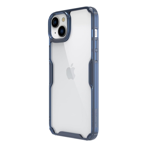 Удароустойчив калъф Nillkin Nature TPU Pro за Iphone 15, Син