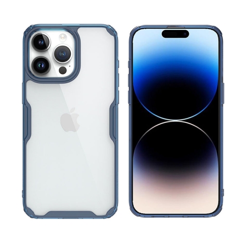 Удароустойчив калъф Nillkin Nature TPU Pro за Iphone 15 Pro, Син