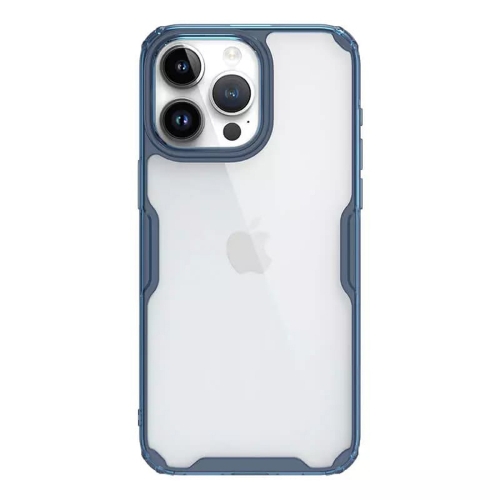Удароустойчив калъф Nillkin Nature TPU Pro за Iphone 15 Pro Max, Син