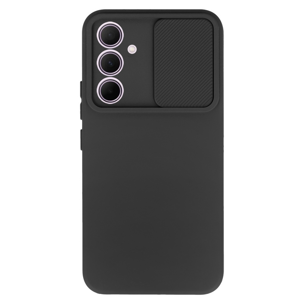 Силиконов калъф Camshield Soft за Samsung Galaxy A35 5G, Черен