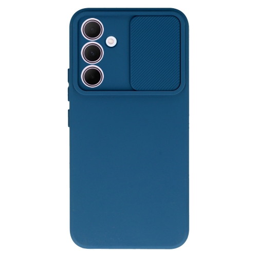 Силиконов калъф Camshield Soft за Samsung Galaxy A35 5G, Син