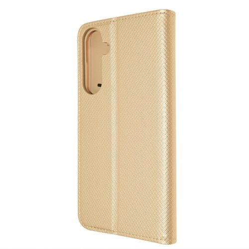 Калъф Тефтер Smart Book за Samsung Galaxy A35 5G, Златист