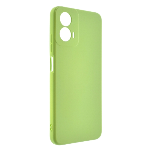 Силиконов калъф Tint за Motorola Moto G34, Зелен