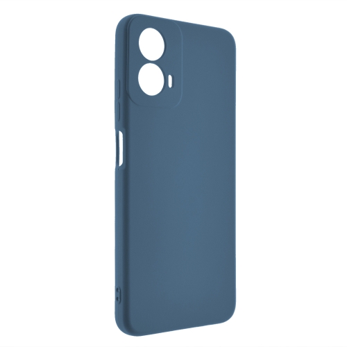 Силиконов калъф Tint за Motorola Moto G34, Син