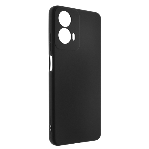 Силиконов калъф Tint за Motorola Moto G24 / G04, Черен
